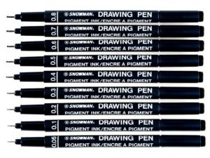 snowman_drawing_pen