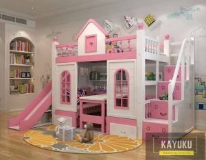 kayuku_tempat_tidur_anak_tingkat_perosotan