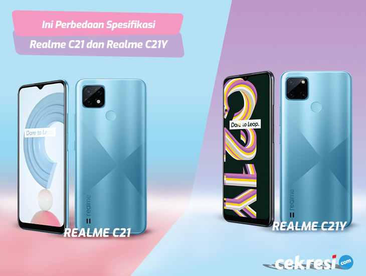 Layak Dipertimbangkan! Ini Perbedaan Spesifikasi Realme C21 dan Realme C21Y