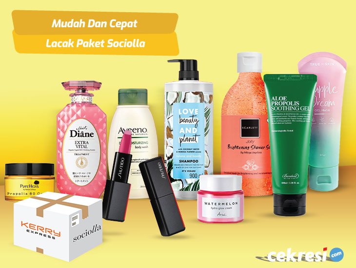 Mudah Dan Cepat Lacak Paket Sociolla