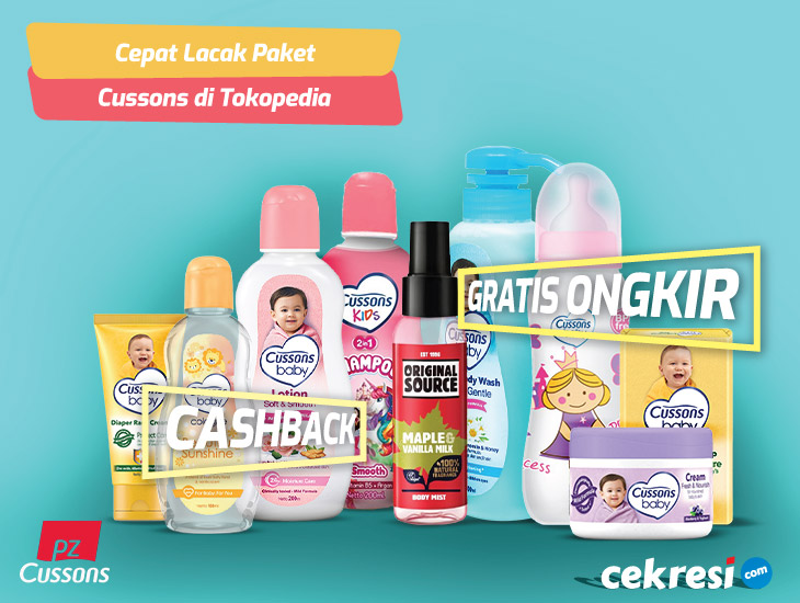 Cepat Lacak Paket Cussons di Tokopedia