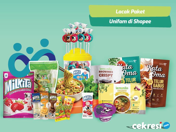 Lacak Paket Unifam di Shopee