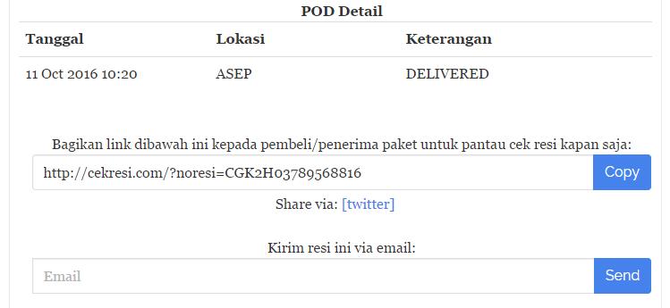 cara cek resi